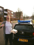 Eline Hendriks in 1x geslaagd 22-3-2016
